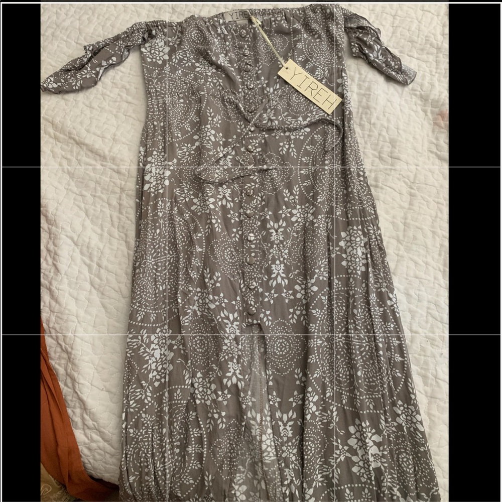 YIREH atlas dress
